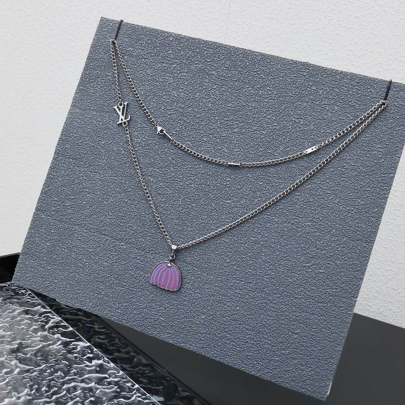 LV Necklace 03lyr480